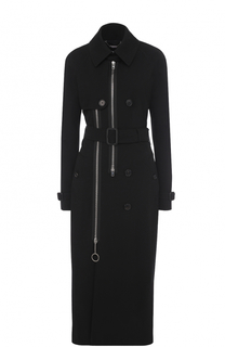 Приталенное пальто с поясом Givenchy