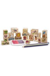 Набор печатей "Сад для Фей" Melissa &amp; Doug