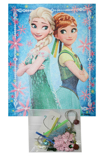Вышивка "Эльза и Анна" Disney холодное сердце