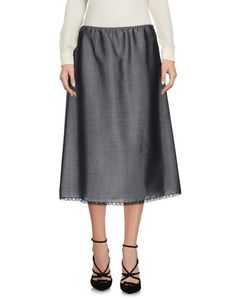Юбка длиной 3/4 Prada