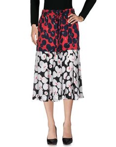 Юбка длиной 3/4 Jil Sander Navy