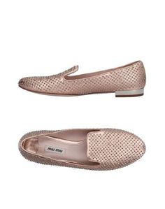 Мокасины Miu Miu