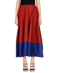 Юбка длиной 3/4 Jil Sander Navy
