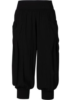 Брюки длиной 3/4 (черный) Bonprix