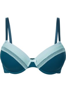 Бюстгальтер, чашка D (сине-зеленый/мятный) Bonprix