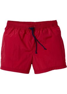 Купальные плавки-шорты Regular Fit (темно-красный) Bonprix