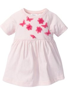 Платье с аппликацией (нежно-розовый) Bonprix