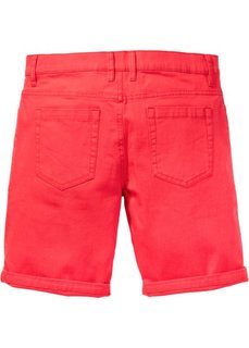 Бермуды-стретч Regular Fit (красный) Bonprix