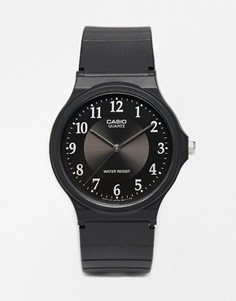 Черные аналоговые часы Casio MQ-24-1B3LLEF - Черный