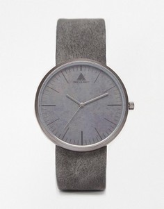 Серые часы с циферблатом под бетон ASOS - Серый