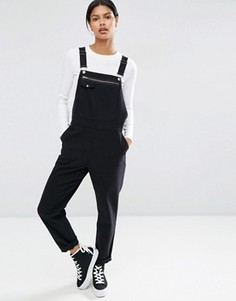 Комбинезон с карманами и свободными штанинами в стиле 90-х ASOS - Черный