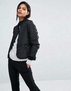 Короткая дутая куртка Vero Moda - Черный