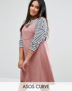 Сарафан ASOS CURVE - Розовый