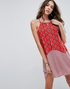 Сарафан-разлетайка с принтом ASOS - Мульти