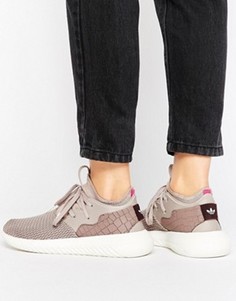 Фиолетовые кроссовки adidas Originals Tubular Entrap - Серый