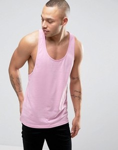 Розовая майка‑борцовка ASOS - Розовый