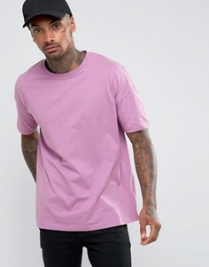 Свободная фиолетовая футболка ASOS - Фиолетовый