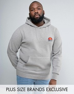 Худи с маленьким логотипом Ellesse PLUS - Серый
