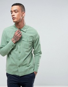 Рубашка в стиле милитари Stussy - Зеленый