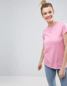 Футболка с круглым вырезом ASOS The Ultimate - Розовый