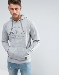 Худи серого цвета с логотипом ONeill - Серый O`Neill