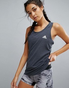 Спортивный топ adidas - Серый