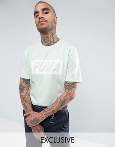 Зеленая футболка в винтажном стиле Puma Speed эксклюзивно для ASOS - Зеленый