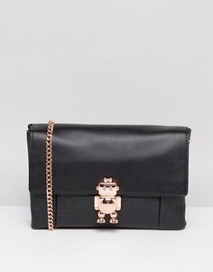 Сумка через плечо с застежкой в виде робота Ted Baker Jemms - Черный