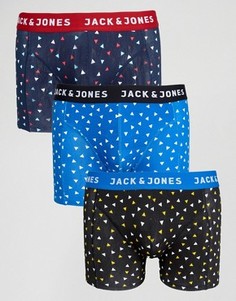 3 пары боксеров-брифов Jack &amp; Jones - Мульти