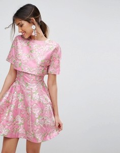 Приталенное платье ASOS SALON - Мульти