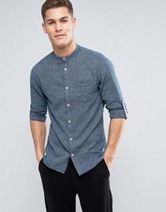 Рубашка классического кроя с воротником на пуговице Jack &amp; Jones Vintage - Синий