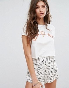 Пляжная футболка Billabong Isla Del Surf - Белый