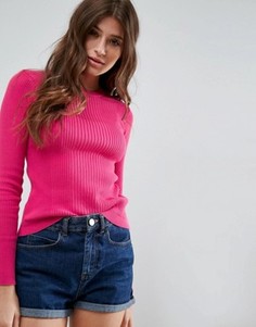 Джемпер в рубчик ASOS - Розовый