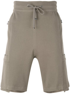 шорты на завязках с карманами Helmut Lang