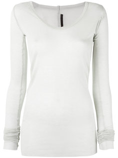 slim-fit longsleeved T-shirt Rick Owens Lilies
