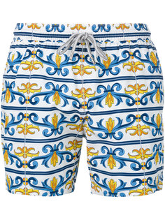пляжные шорты с принтом в стиле барокко  Capricode