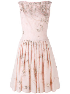 floral pleated dress Talbot Runhof