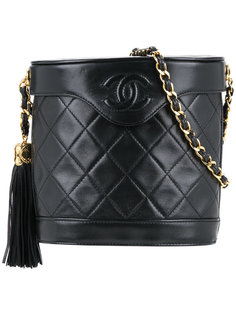 Quilted CC fringe chain bag Chanel Vintage