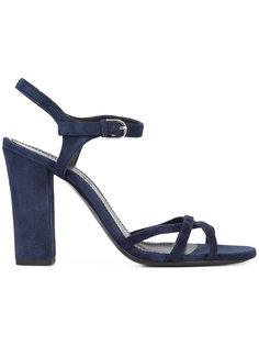 block heel sandals Jil Sander