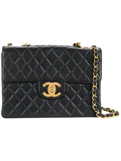 jumbo quilted CC double chain bag Chanel Vintage