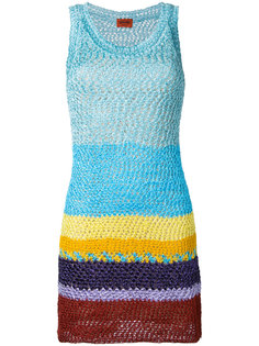 платье мини в полоску  Missoni
