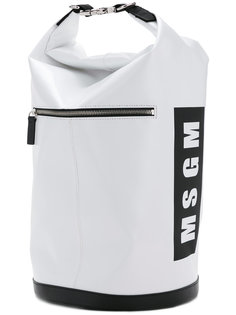 сумка с логотипом  MSGM