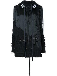 куртка с контрастными панелями Greg Lauren