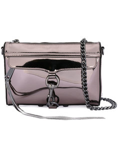 сумка на плечо с металлическим блеском Rebecca Minkoff