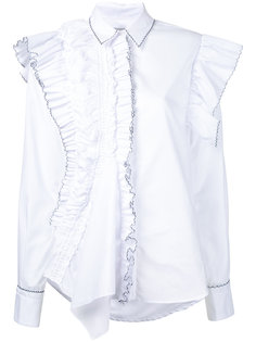 ruffled detail shirt Preen By Thornton Bregazzi