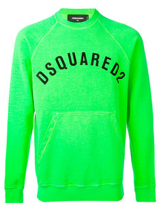 logo print sweatshirt  Dsquared2