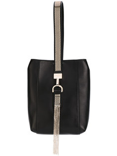клатч с цепочной отделкой ремешка Lanvin