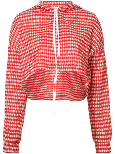 check cropped jacket Rosie Assoulin