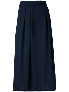 pleated wide-legged cropped trousers Vince