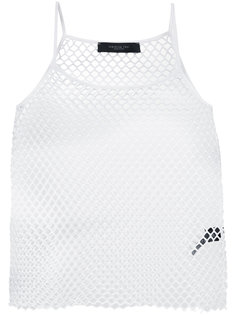 сетчатый топ без рукавов Federica Tosi